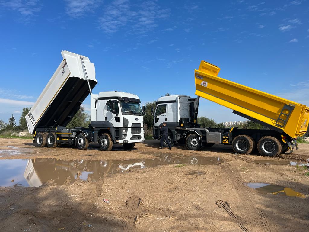 Two trucks